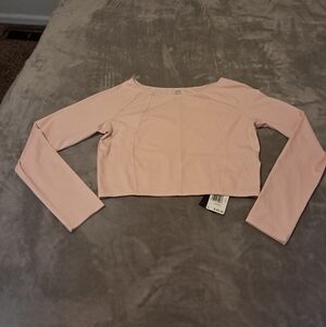 Adidas Yoga Training Long Sleeve Crop Top Sz. L